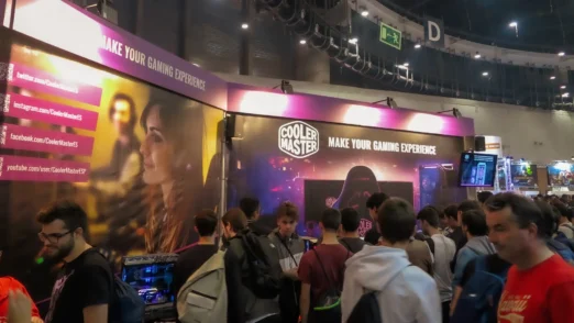 Stand Cooler Master en Madrid Games Week 2018