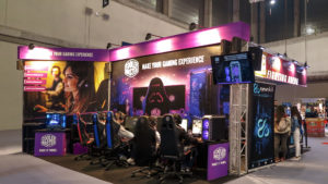 Stand Cooler Master en Madrid Games Week 2018