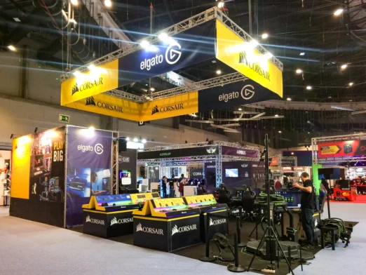 Stand Corsair en Madrid Games Week 2019 by Future Works
