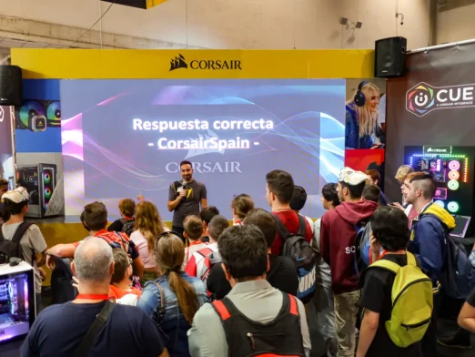 Stand Corsair en Madrid Games Week 2019 by Future Works