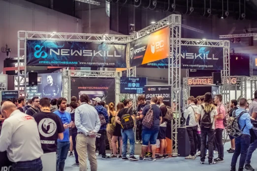 Stand de NEW SKILL y NFORTEC en Madrid Games Week 2019 by Future Works