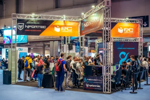 Stand de NEW SKILL y NFORTEC en Madrid Games Week 2019 by Future Works