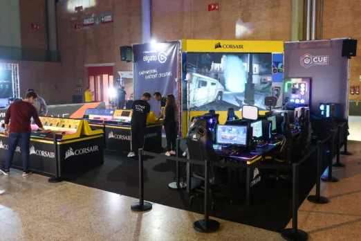 Stand Corsair en DreamHack Sevilla 2019 by Future Works