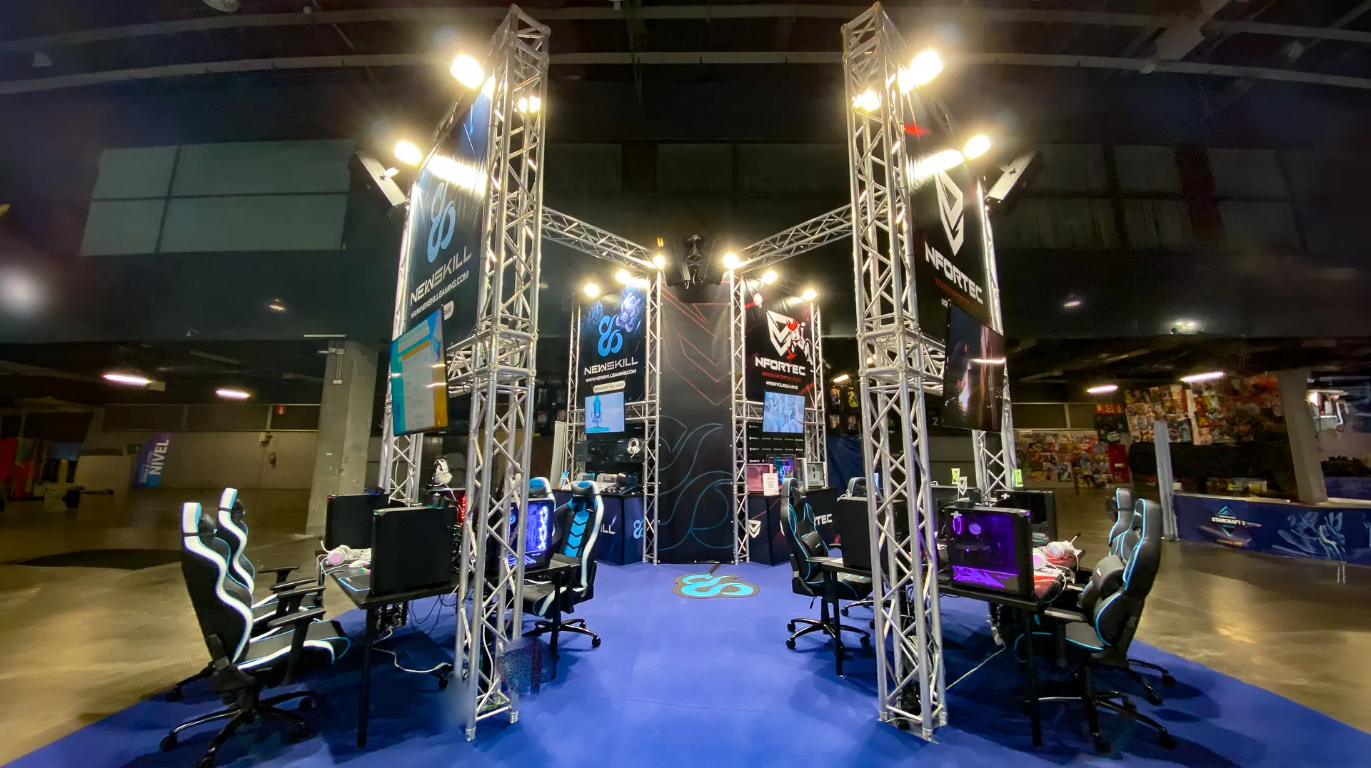 Stand NewSkill nFortec en DreamHack by Future Works