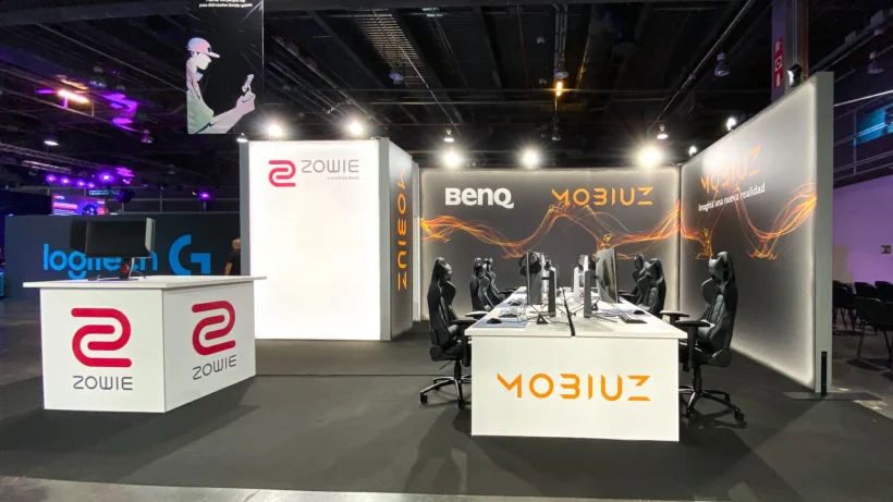 Stand de ZOWIE en DreamHack Valencia 2022