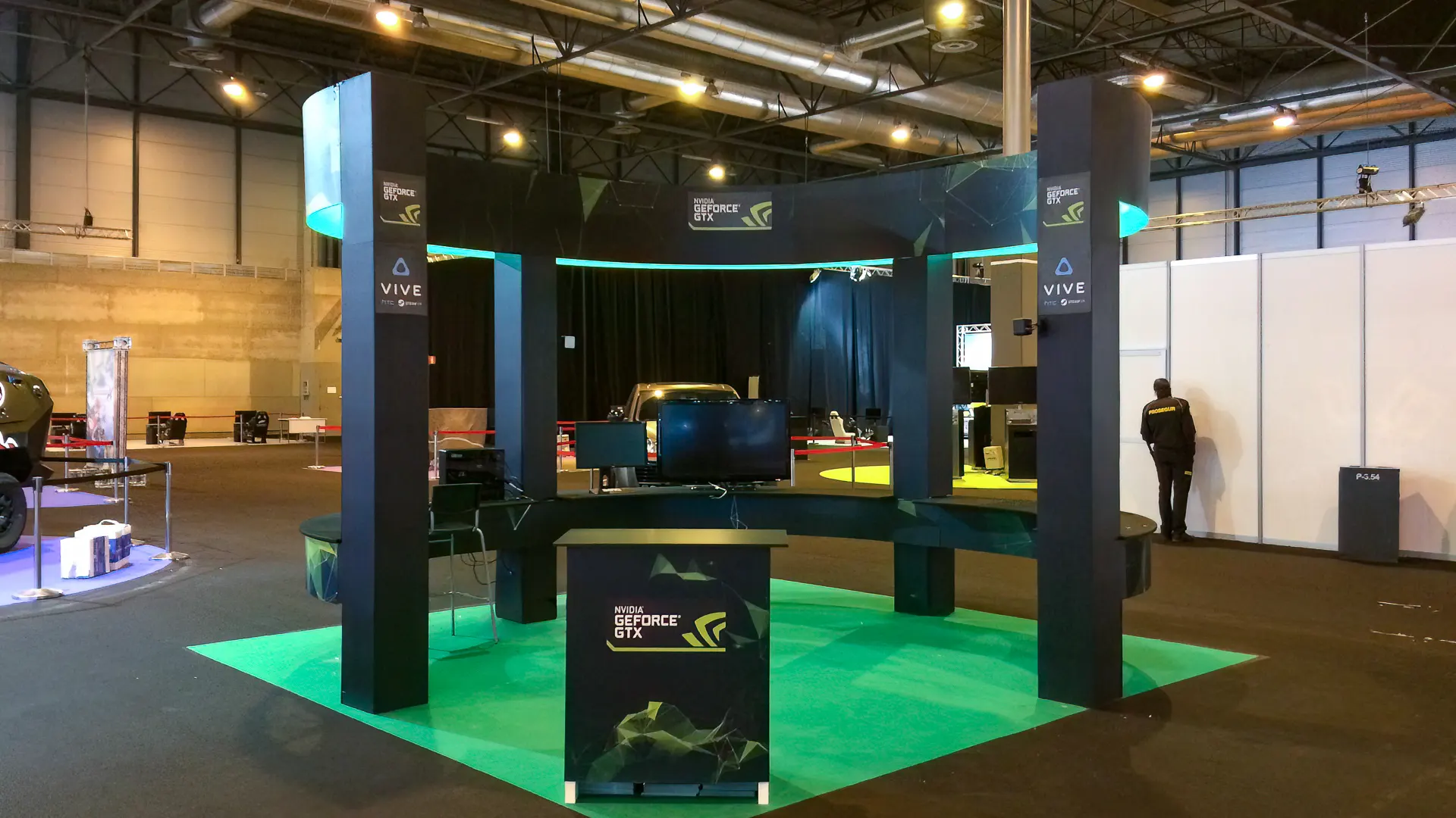 Stand de NVIDIA en Madrid Auto by Future Works