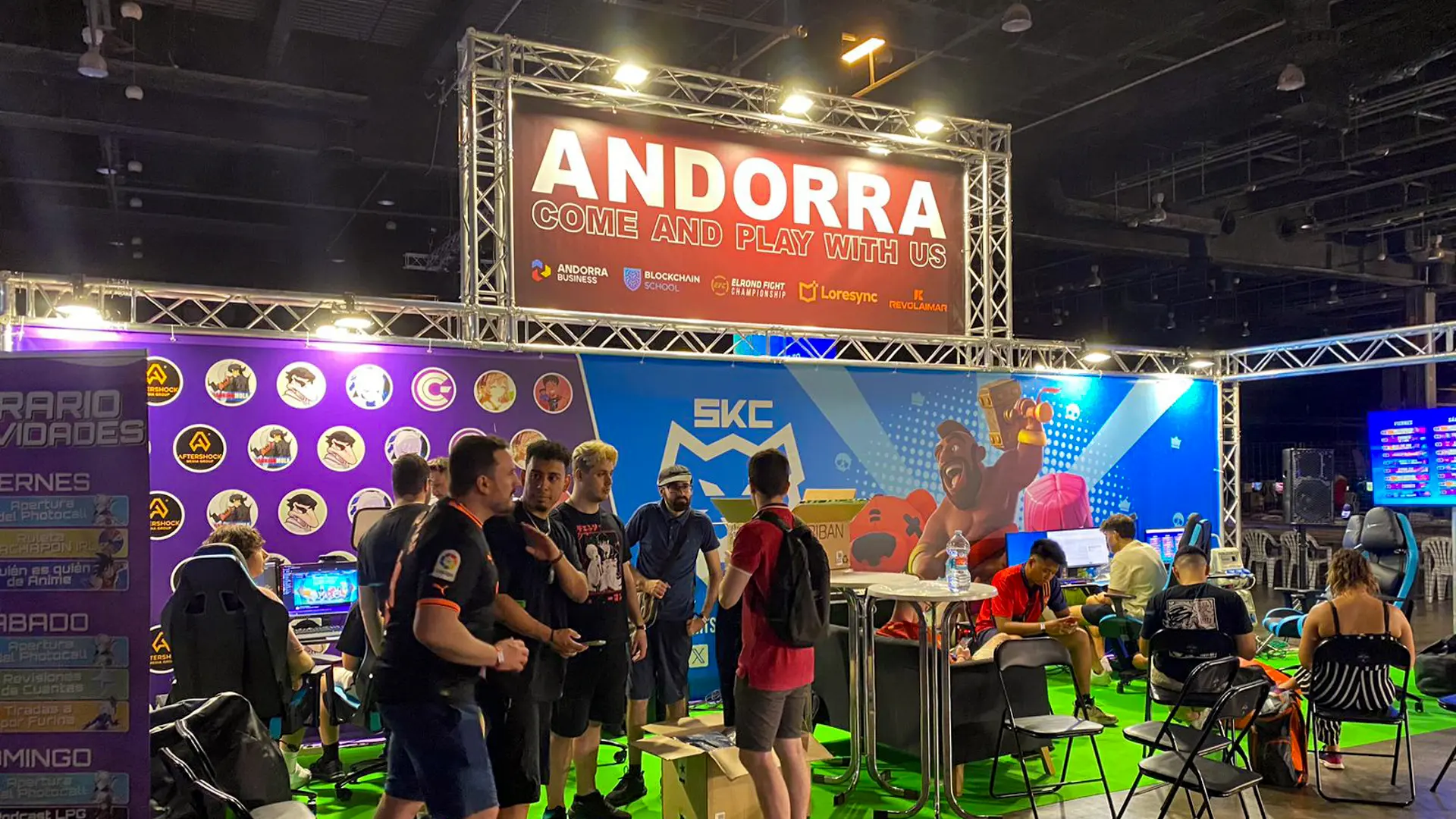 Stand de Andorra en OWN 2024 by Future Works
