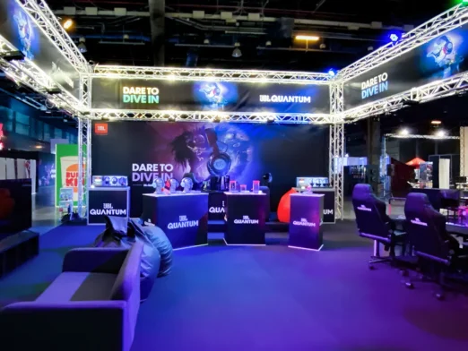 Stand de JBL en OWN 2024 by Future Works