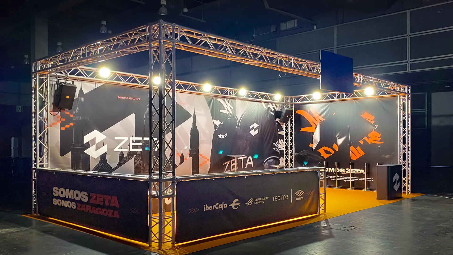 Stand de ZETA Gaming en OWN 2024 by Future Works